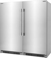 Frigidaire Professional Series Built-In All Refrigerator, All Freezer Combo with Easy Care Stainless (FPFU19F8RF_FPRU19F8RF) N4