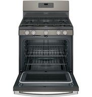 GE JGB660EEJES 30" Slate Gas Sealed Burner Range N2
