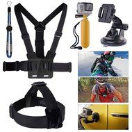 YFY 4-In-1 Basic Outdoor Sports Accessories Kit for GoPro Hero Cameras