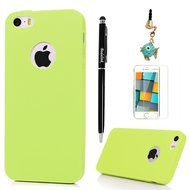 iPhone SE Case,iPhone 5S Case,iPhone 5 Case - Candy Color Series Slim Fit Shock-absorption Drop Protection Soft... N38