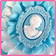 Anyana Silhouette Cameo Mirror Fondant Cake Decorating Tools Mold Bakeware Mould Candy Silicone Fondant Mold Cake...