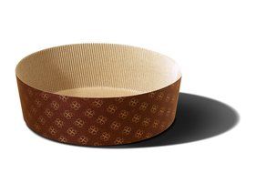 Panettone Basso Round Baking Mold Good For Banana Cake, Seed Bread Pound Cake, Fruit Cake, Chocolate Cake, Jelly... N3