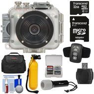 Intova Connex 1080p HD Waterproof Video Action Camera Camcorder (200 ft/ 60m) with Remote + 32GB Card + Case +... N7