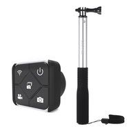 SJCAM M20 Remote Control Controller with SJCAM Aluminum Alloy Selfie Stick Monopod for SJCAM M20 Sports Action...