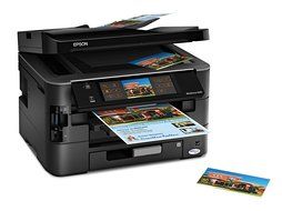 Epson WorkForce 840 Wireless All-in-One Color Inkjet Printer, Copier, Scanner, Fax (C11CA97201)