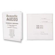 Acoustic Audio CS-I42S-2PR 150 Watt 4" 2-Way Home Theater In-Wall/Ceiling Speakers (2-Pair) N3