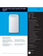 Haier HLP24E 1.5 cu. ft. Portable Washer with Stainless Steel Drum and Pulsator Wash System N5