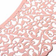 Hual@ Cupcake Wrappers 100 Filigree Artistic Bake Cake Paper Cups Little Vine Lace Laser Cut Liner Baking Cup... N18