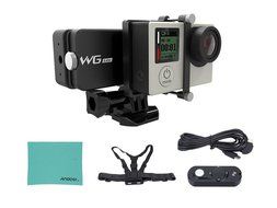 Feiyu WG Lite Single Axis Wearable Gimbal Stabilizer for GoPro Hero 4/3+/3 and Other Cameras with Similar Dimensions...