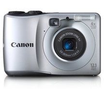Canon Powershot A1200 12.1 MP Digital Camera with 4x Optical Zoom (Black) N10