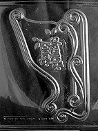 Molds and Things LARGE SLEIGH EX-LARGE Chocolate Candy Mold With Exclusive Chocolate Making Instruction