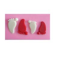 SHINA New Arrival Fondant Silicone Sugar Little Feet Shaped Cake Craft Mold For Your Baby N3