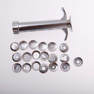19 Heads Sugarcraft Clay Gun Craft Cake Decorating Pastry Baking Supplies Molds N2
