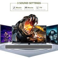 (Upgarde Version) LONPOO 609B 80cm Slim TV Soundbar Bluetooth Subwoofer 20W*2 Super BASS with Remote Control (... N6