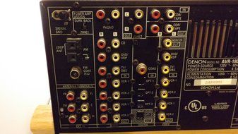 Denon AVR-1803 - A/V receiver with Dolby Digital EX, DTS-ES, and Pro Logic II (no remote) N4