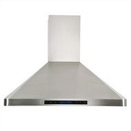 CAVALIERE 36" Wall Mounted Stainless Steel Kitchen Range Hood w/Remote Control 900 CFM AP238-PS31-36 N3