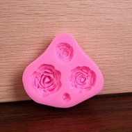 Brand new Mini 3D Silicone Resin Roses Chocolate Mould Cake Decoration Candy Soap Mold Baking Tool Craft Fondant... N2