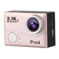 Action Camera, TONSEE Ultra 2.7K HD Waterproof WiFi Sports DV Cam Action Outdoor Sport Camera Helmet - Gold