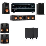 Klipsch RP-160M-E Monitor Speaker 5.1 SDS12 Onkyo TX-NR646