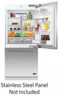 DCS RS36W80RUC1 36" Bottom Freezer Refrigerator with 16.8 cu. ft. Total Capacity, 5.1 cu. ft. Freezer Capacity... N2