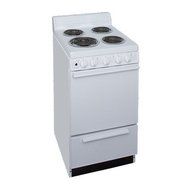 2.42 Cu. Ft. Electric Range Finish: White