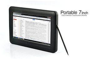 Portable 7 Inch USB Powered Touchscreen Monitor