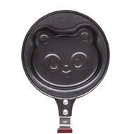 Cute Panda Utility Nonstick Cast Iron Skillet Mini Poached Egg Pan(4.7*5.5&#039;&#039;) N2