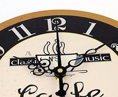 Fashion coffee wall clocks absolutely silent wall clock home decor unique kitchen wall clock modern design N5