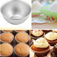 DUFUSTORE 1pcs Circle Thicker Cake Cup Pudding Mold Dessert Fruit Tarts Ping Diy Tools N2
