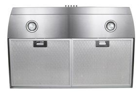 AKDY Stainless Steel 30-Inch Grease Filters Under Cabinet Kitchen Silver Range Hood N3