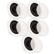 Theater Solutions 6.5 Inch In Ceiling Home Theater Contractor Series 900 Watts 5 Speaker Set CS6C-5S