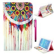 Galaxy Tab 3 7.0 Case, Firefish Kickstand Feature High Quality PU Leather Wallet with Card Slots Damage Resistance... N40