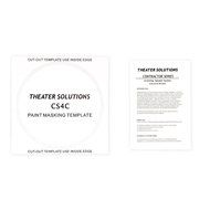 Theater Solutions CS4C In Ceiling Speakers Surround Sound Home Theater 7 Speaker Set CS4C-7S N3