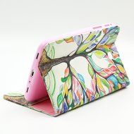 Galaxy Tab 3 7.0 Case, Firefish Kickstand Feature High Quality PU Leather Wallet with Card Slots Damage Resistance... N44