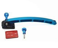 ProGear Blue High Grade Aluminum Extension Arm Mount Bundle For GoPro Hero 4/3+/3/2/1 Assorted Colors