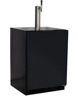 Marvel Built-In Kegerator Keg Dispenser - X-CLUSIVE Premium 2-Tap Direct Draw Kit - Black/Stainless N33