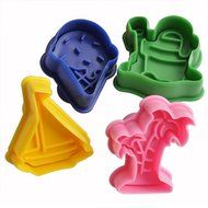 ZNU Easter Day Cake Cookie Decorating Cutters Fondant Sugarcraft Plunger Set Mold Tools N13