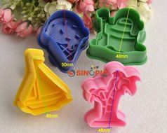 ZNU Easter Day Cake Cookie Decorating Cutters Fondant Sugarcraft Plunger Set Mold Tools N14