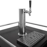 EdgeStar Full Size Built-In Black Stainless Steel Kegerator N5