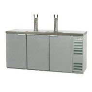 Beverage-Air DD72Y-1-S 72" Stainless Steel 3-Tap Beverage Dispenser