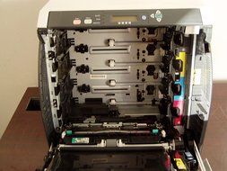 HP CP3505DN Color Laserjet Printer