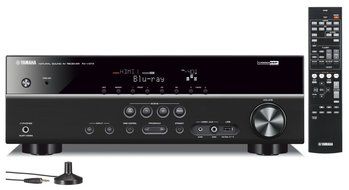 Yamaha 3D-Ready 5.1-Channel 500 Watts Digital Home Theater Audio Video Receiver with 4K pass-through, HD Audio... N3