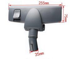 1-3/8inch Multi Purpose Vacuum Floor Nozzle Brush 35mm Hard Floor Carpet Brush with wheels N2