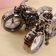 New Arrival Plastic Motorcycle alarm clock Birthday present fashion cute boutique Novelty Gadget N3