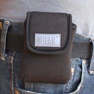 USA GEAR Action Camera Protective Carrying Pouch w/ Quick Release Carabiner , Belt Loop &amp; Scratch-Resitant Interior...