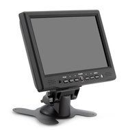 7 Inch TFT LCD Car Monitor - 800x480 Native Resolution, HDMI + VGA Video Inputs, 360 Degree...