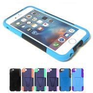 iPhone 6s, 6 case, HLCT Soft Interior Silicone Bumper, Hard Shell PC Back, Shock-Absorption Hybrid Dual-Layer... N35