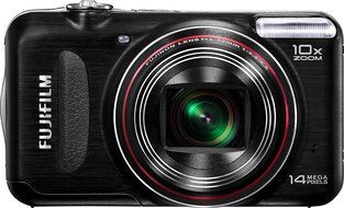 Fujifilm FinePix T300 14 MP Digital Camera with Fujinon 10x Wide Angle Optical Zoom Lens (Black)