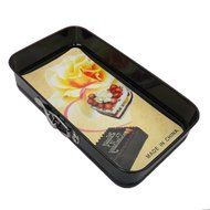Meleg Otthon 1 Set Heart-shaped/Square/Round Cake Mould Bakeware Carbon Steel Cake Baking Bakeware Mould cake... N7