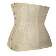 Junlan Waist Trainer Cincher Tummy Slimmer Breathable Shapewear Girdle N12